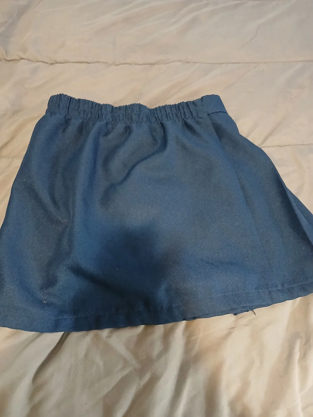 Wonder Nation Navy Blue Pleated School Uniform Skort Sz 8